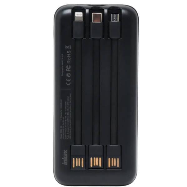Power bank на два выхода с дисплеем 10000 mAh INKAX PBQ-08 Черный, фото №1 Power bank на два выхода с дисплеем 10000 mAh INKAX PBQ-08 Черный, фото №1