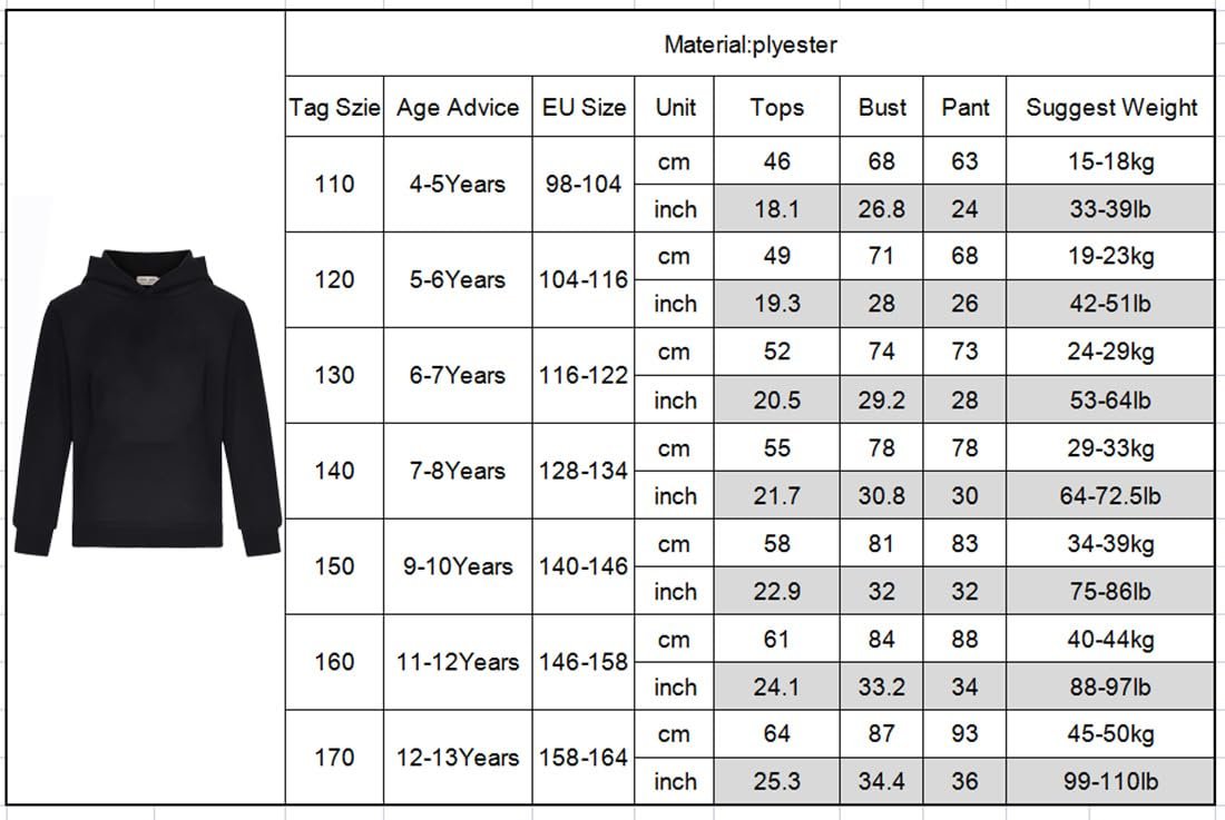 Дитяче худі з графікою звіра Чорний Легкий з довгими рукавами Толстовка для хлопчиків, фото №6