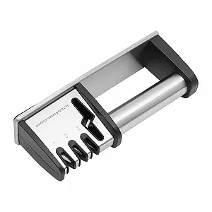 Точилка для ножів Professional Stainless Steel 4 V-Grooves 22 x 6.6 x 7.8 см 0.29 кг synthetic.ua - Фото 1