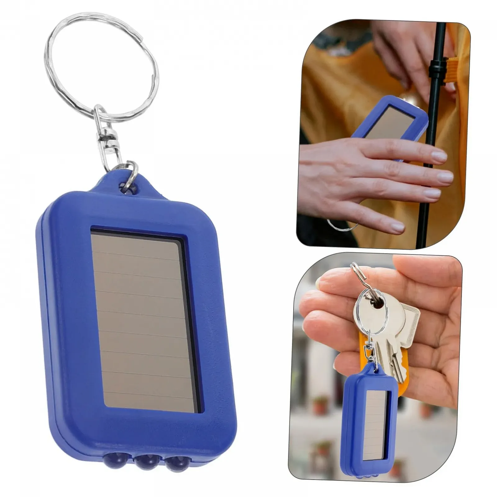 Фонарик Sosoport 5 x Solar Emergency Supply Key Ring с фонариком Маленький фонарик-брелок для ключей Кемпинговый фонарик-брелок Emergency Torch Синий Пластик, фото №6 Фонарик Sosoport 5 x Solar Emergency Supply Key Ring с фонариком Маленький фонарик-брелок для ключей Кемпинговый фонарик-брелок Emergency Torch Синий Пластик, фото №6