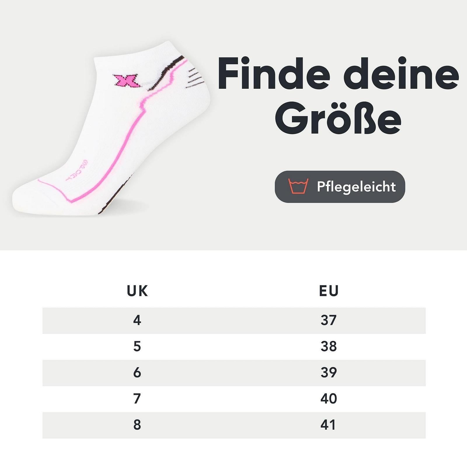 Носки спортивные FM London Женские 30-34 EU Белый, Набор 12 пар, фото №5