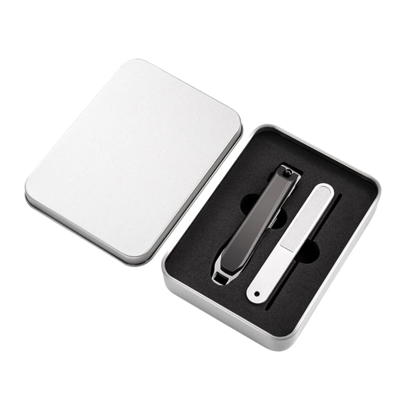 Набор кусачек для ногтей CALLARON с пилочкой для ногтей, компактная коробка, эргономичный для дома и путешествий, фото №1 Набор кусачек для ногтей CALLARON с пилочкой для ногтей, компактная коробка, эргономичный для дома и путешествий, фото №1