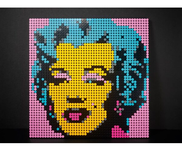 Конструктор LEGO Art Мэрилин Монро Энди Уорхола 31197, фото №4 Конструктор LEGO Art Мэрилин Монро Энди Уорхола 31197, фото №4
