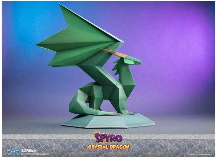 Полимерная фигурка хрустального дракона First4Figures Spyro The Dragon: Crystal Dragon , фото №4