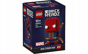 Дитячий конструктор LEGO Brick Headz Залізна Людина-павук (40670) - Фото 1