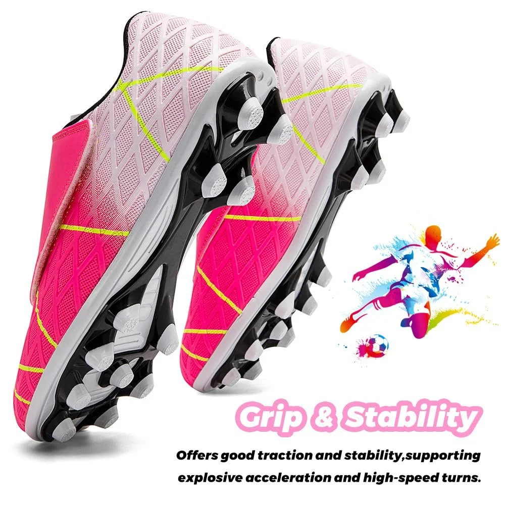 Детские футбольные бутсы, профессиональные для мальчиков и девочек, для искусственной травы, спортивная футбольная обувь для помещений и улицы, спортивная футбольная обувь, тренировочные ботинки, фото №4