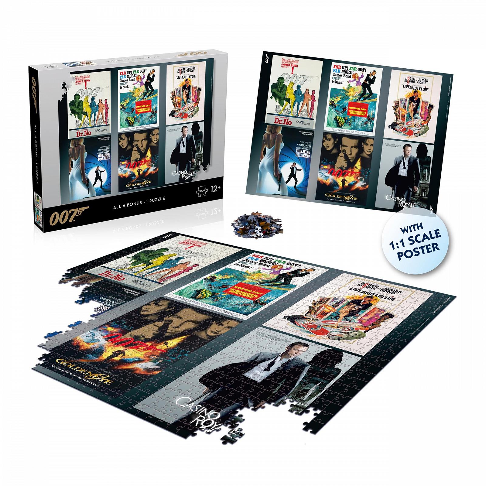 Пазл James Bond Actor Debut 1000 деталей, фото №5 Пазл James Bond Actor Debut 1000 деталей, фото №5