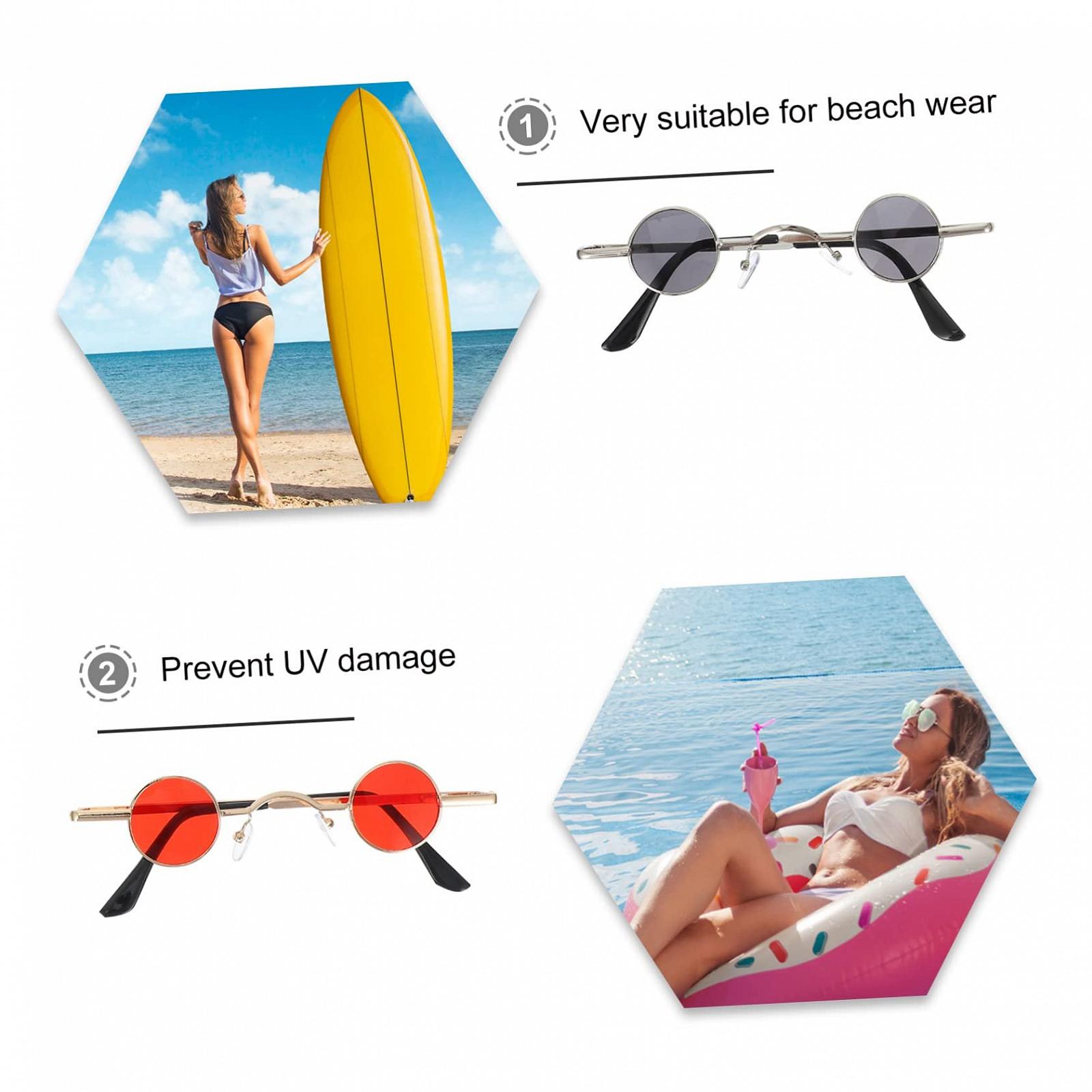 Набор солнцезащитных очков Steampunk E Punk 3 шт. Различные цвета, фото №8