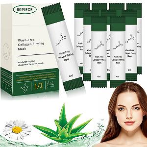 Маска для лица Корейская Collagen Firming 60 шт - Фото 1