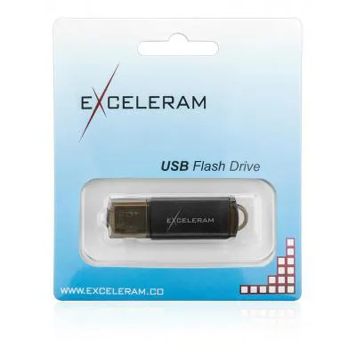 USB флеш-накопитель Exceleram 32gb A3 Series Black USB 2.0 EXA3U2B32, фото №8