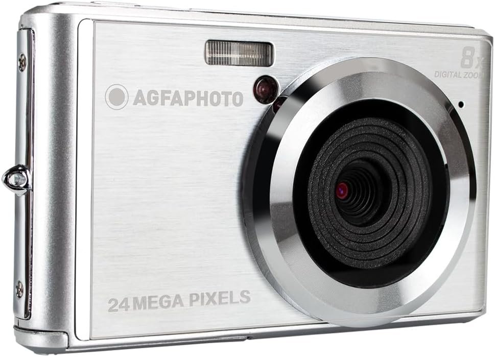Фотокамера AgfaPhoto DC5500  21Мп / CCD / 8X зум / (1920 x 1080) 24fps / Серебряный, фото №1