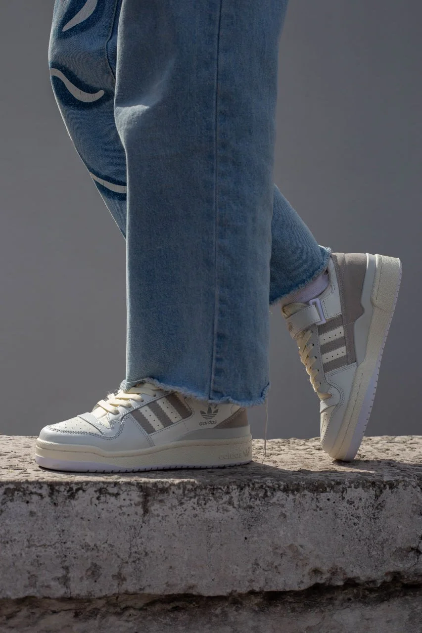 Кроссовки Adidas Forum Low White Gray 37, фото №7 Кроссовки Adidas Forum Low White Gray 37, фото №7