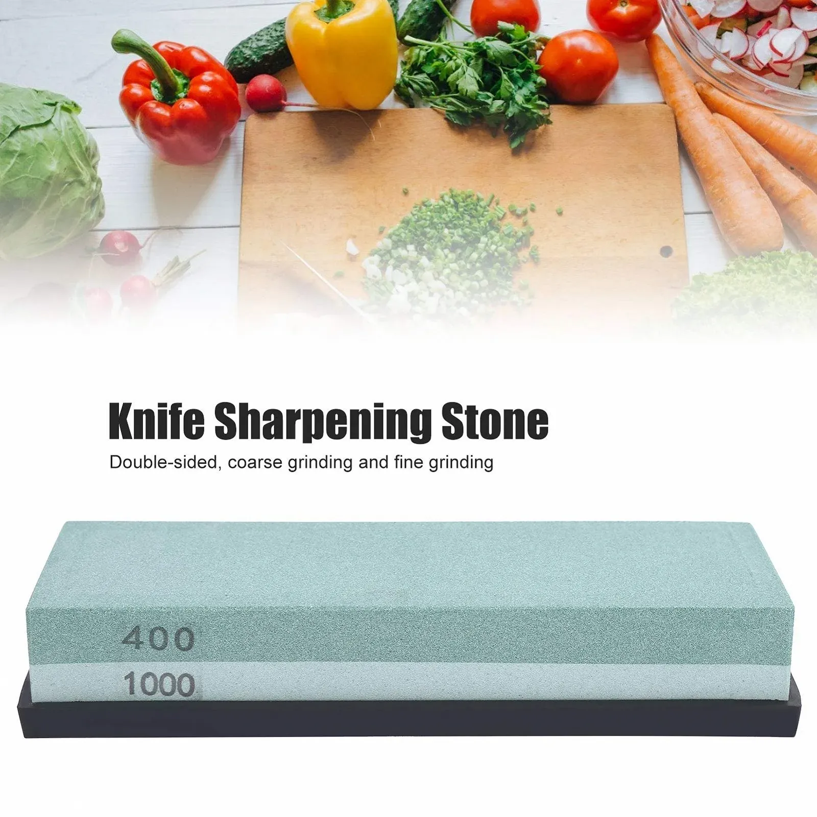 Точильный камень Whetstone 400/1000 грит для кухни, фото №7