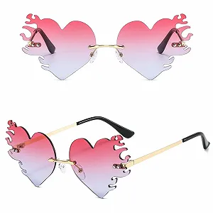 Сонцезахисні окуляри Серцеподібні Z04 synthetic.ua - Фото 1