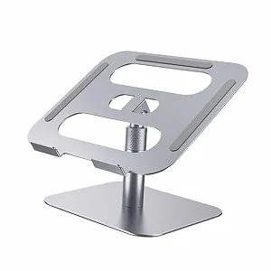 Подставка для ноутбука TEHAUX Портативная Регулируемая по высоте Складная с рассеиванием тепла для ноутбуков и планшетов Эргономичная для офиса и дома - Фото 1