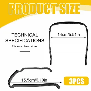 Набір обручів 3 шт synthetic.ua - Фото 1