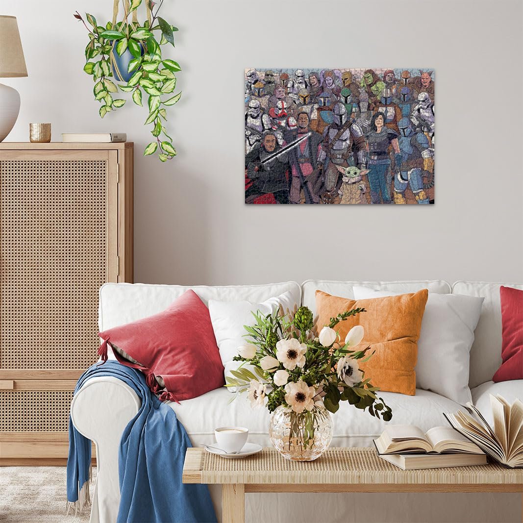 Пазл Ravensburger Challenge Star Wars Mandalorian 12000536 1000 элементов, фото №3