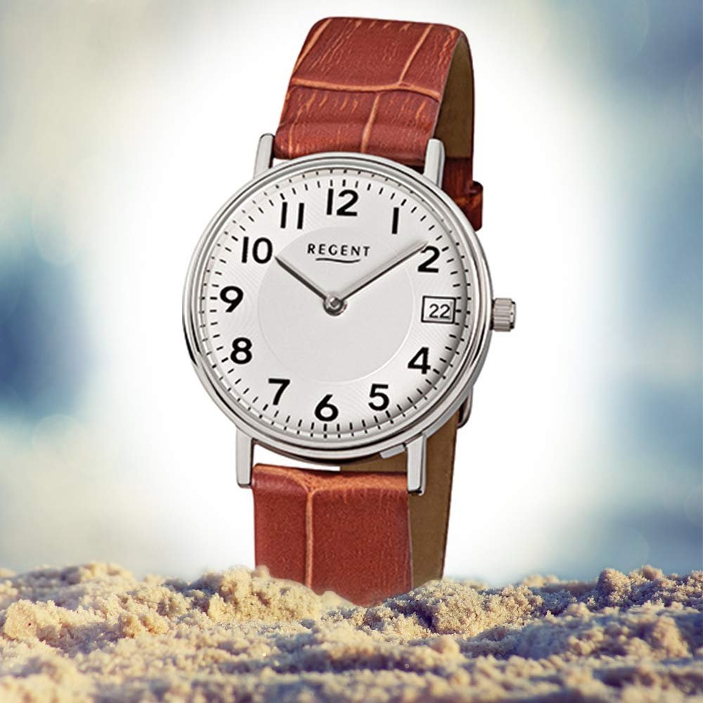 Женские часы Regent Сталь 7430.40.19 Кожа F329, фото №4