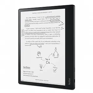 Купить Электронная книга 10.3" Kobo Elipsa / 32ГБ / Linux / Wi-Fi / Bluetooth / Сенсорный E-Ink Carta 1200 экран (1404 × 1872) / Поддержка стилуса / Настраиваемая яркость ComfortLight / Dropbox и Google Drive интеграция / До 4 недель Черный - Фото 1 Электронная книга 10.3" Kobo Elipsa / 32ГБ / Linux / Wi-Fi / Bluetooth / Сенсорный E-Ink Carta 1200 экран (1404 × 1872) / Поддержка стилуса / Настраиваемая яркость ComfortLight / Dropbox и Google Drive интеграция / До 4 недель Черный - Фото 1