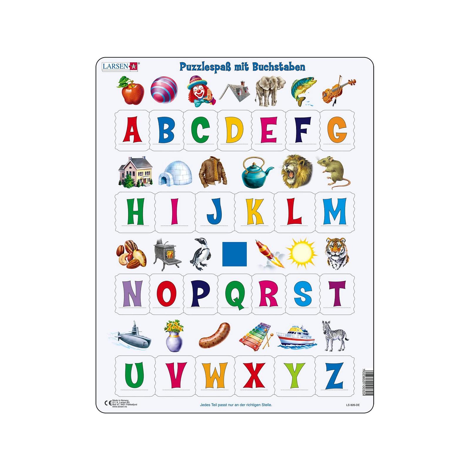 Пазл Larsen Fun with Letters Веселі літери, фото №1 Пазл Larsen Fun with Letters Веселі літери, фото №1
