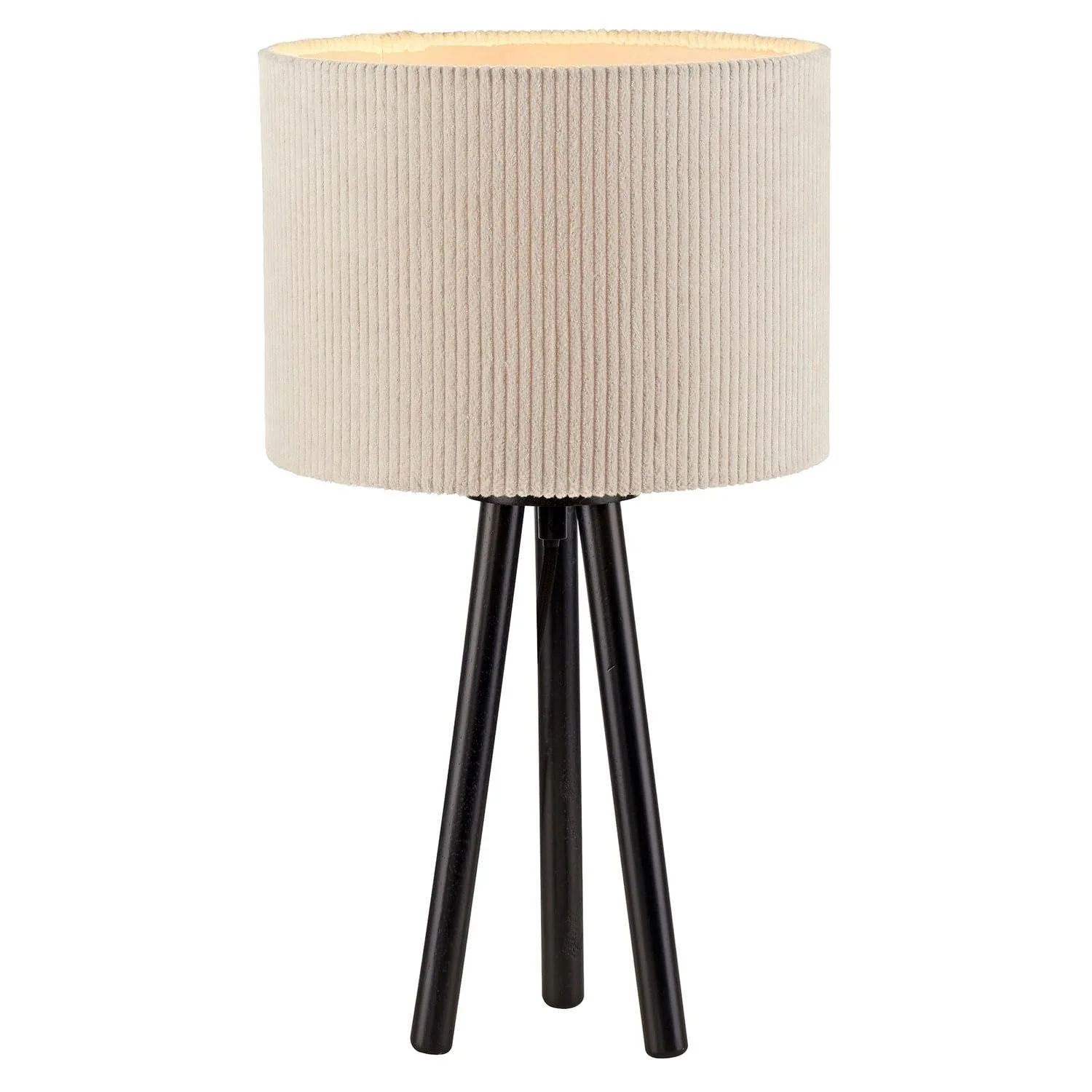 Настільна лампа Just Light 45 см Пластик Бежева, фото №1