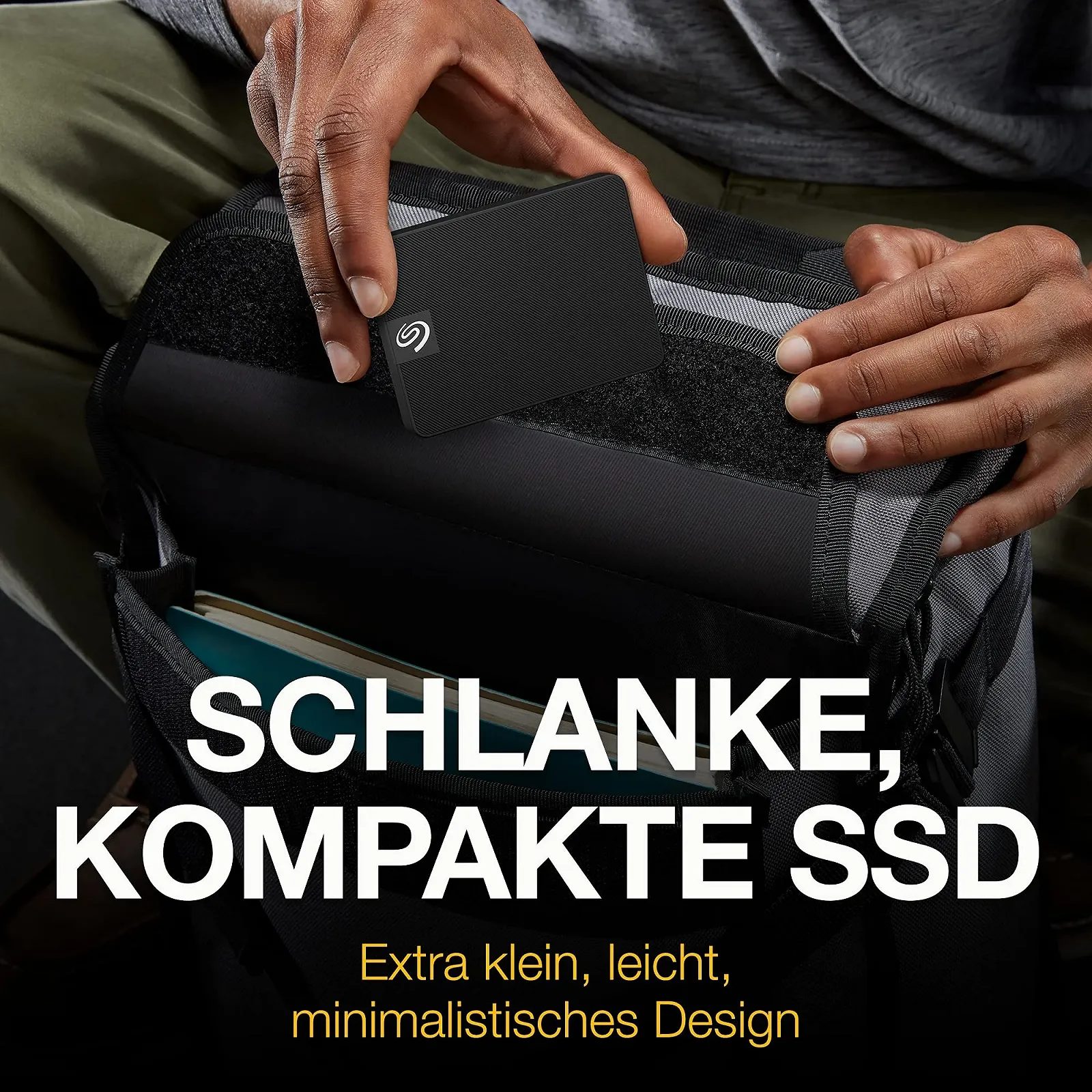 Внешний SSD-накопитель Seagate Expansion SSD 2TB 2.5" USB-C/3.0 1000MB/s (STLH2000400), фото №3 Внешний SSD-накопитель Seagate Expansion SSD 2TB 2.5" USB-C/3.0 1000MB/s (STLH2000400), фото №3