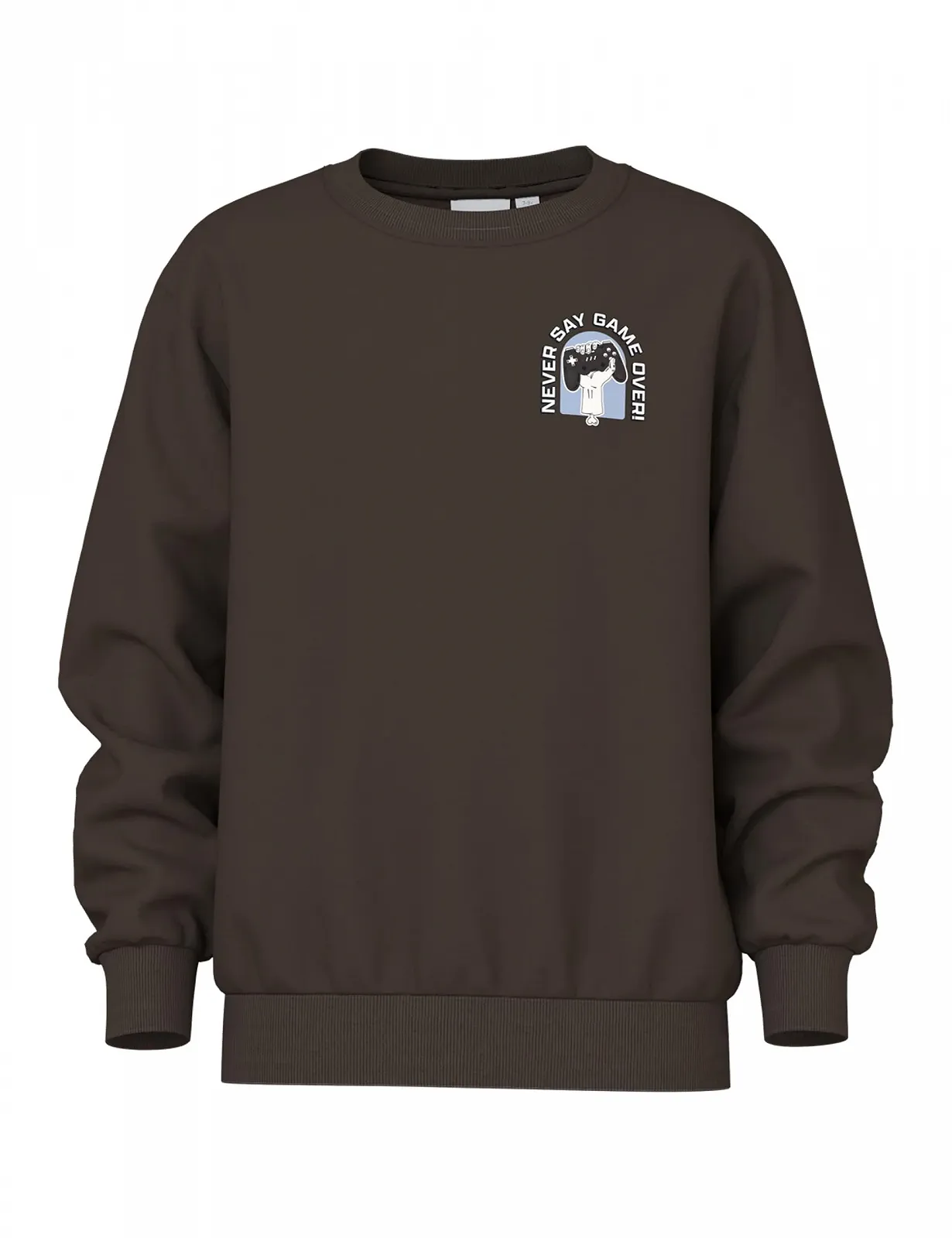 Толстовка NAME IT Nkmvildar LS Nreg Sweat Bru, фото №1 Толстовка NAME IT Nkmvildar LS Nreg Sweat Bru, фото №1
