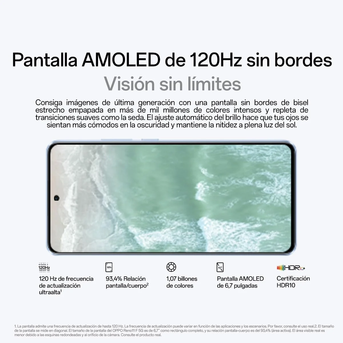 Смартфон Oppo Reno 11F 5G 256GB/8GB RAM Dual SIM Ocean Blue, фото №5