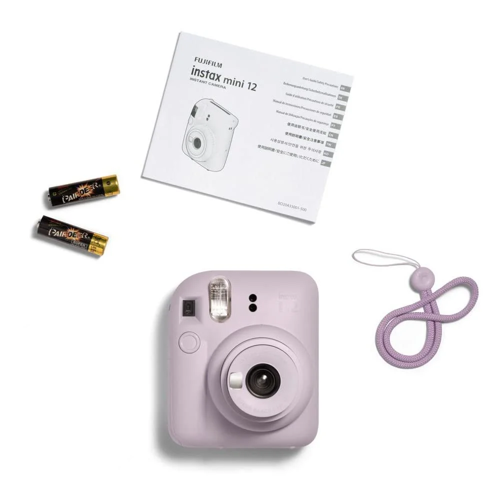 Фотокамера мгновенной печати Fujifilm instax Mini 12 с 20 фотопленками Purple, фото №6