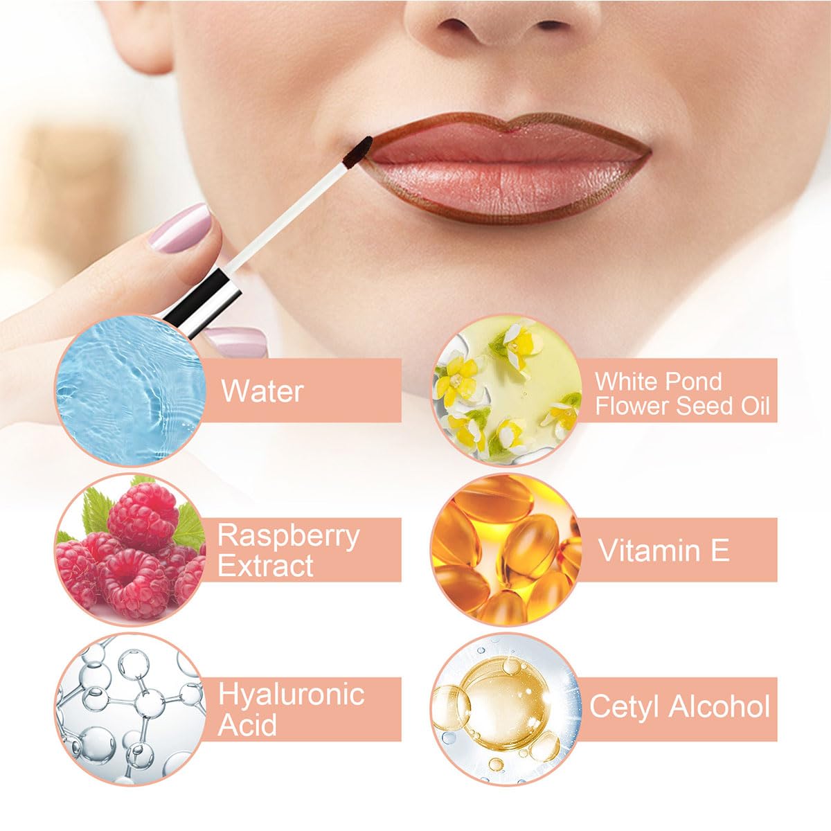 Карандаш Lip Removable Peel Off Waterproof Long Last Plump Lip Lines, фото №3