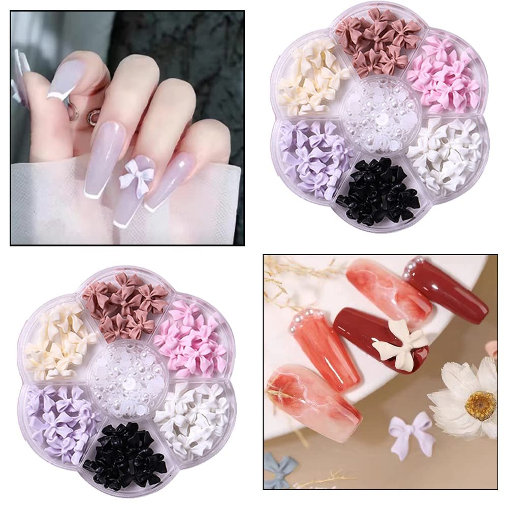 Стрази для нігтів Бантик, 1 коробка. Прикраси, фото №5