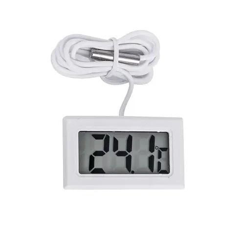 Термометр цифровой с выносным датчиком 1 м Termo Ho белый, фото №5