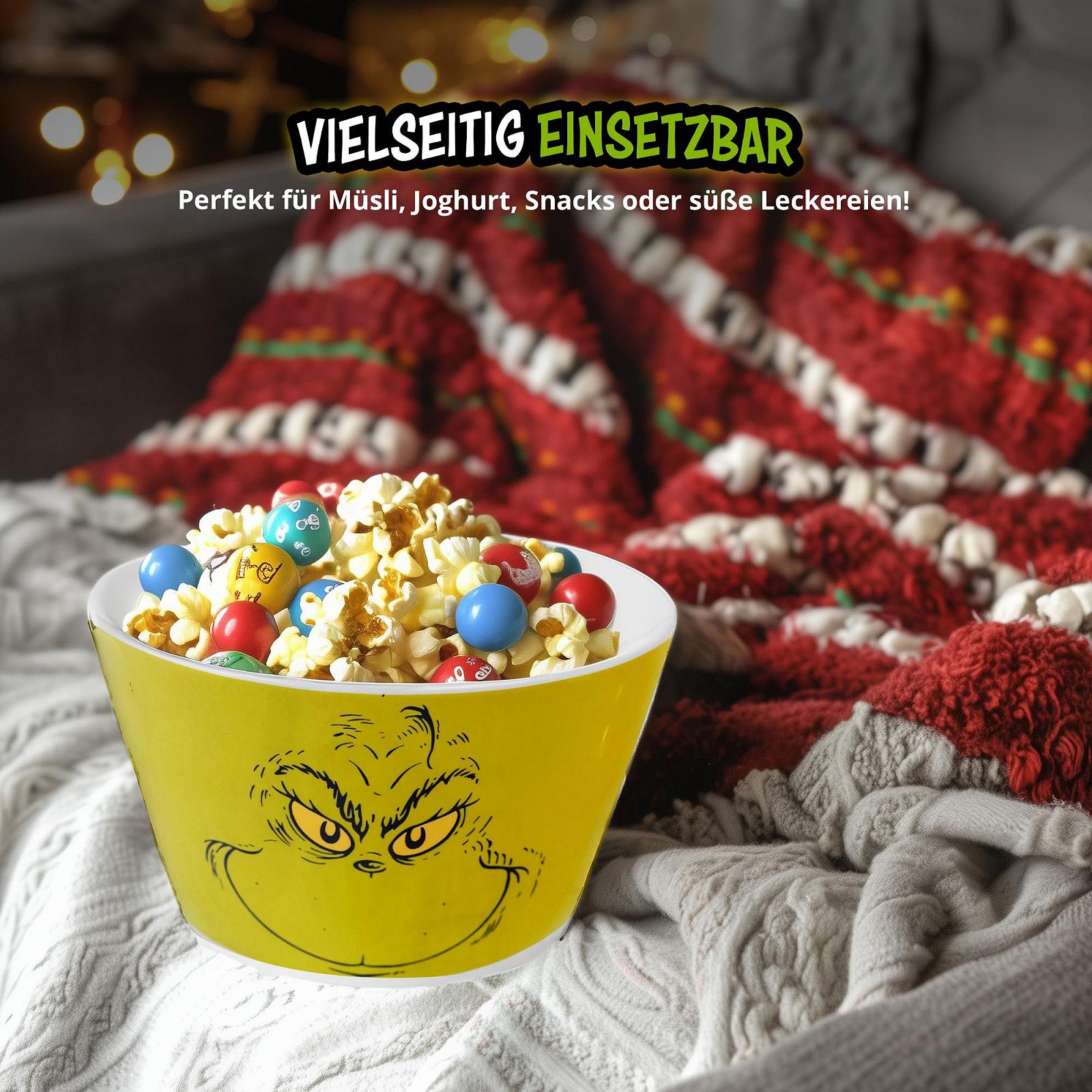 Миска United Labels Grinch 500 мл Зелена, фото №4 Миска United Labels Grinch 500 мл Зелена, фото №4