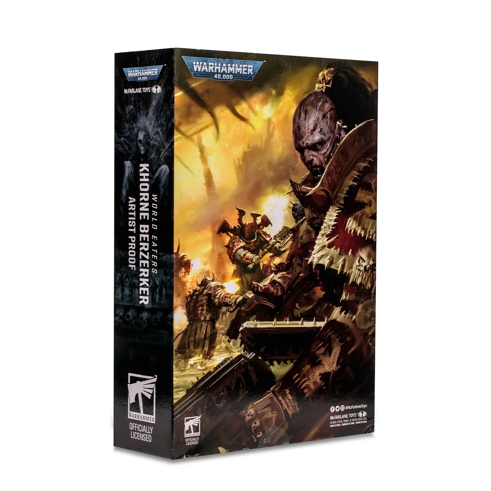 Фигурка McFarlane Warhammer 40k Chaos Space Marines World Eater Artist Proof 18 см, фото №11