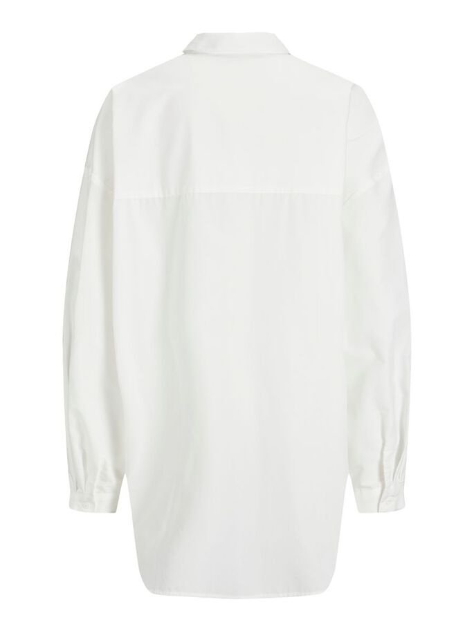Сорочка JXMISSION LS OVERSIZE NOOS 12203891 Білий S, фото №6