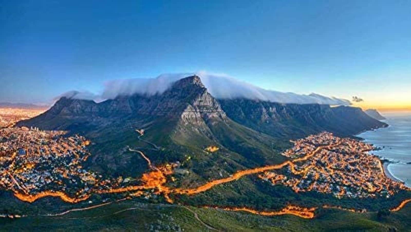 Пазли для дорослих Table Mountain Cape Town South Africa 1000 елементів 70 x 50 см, фото №1 Пазли для дорослих Table Mountain Cape Town South Africa 1000 елементів 70 x 50 см, фото №1