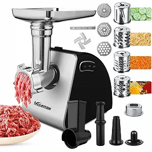 Электрическая мясорубка Nictemaw 2 in 1 Stainless Steel - Фото 1