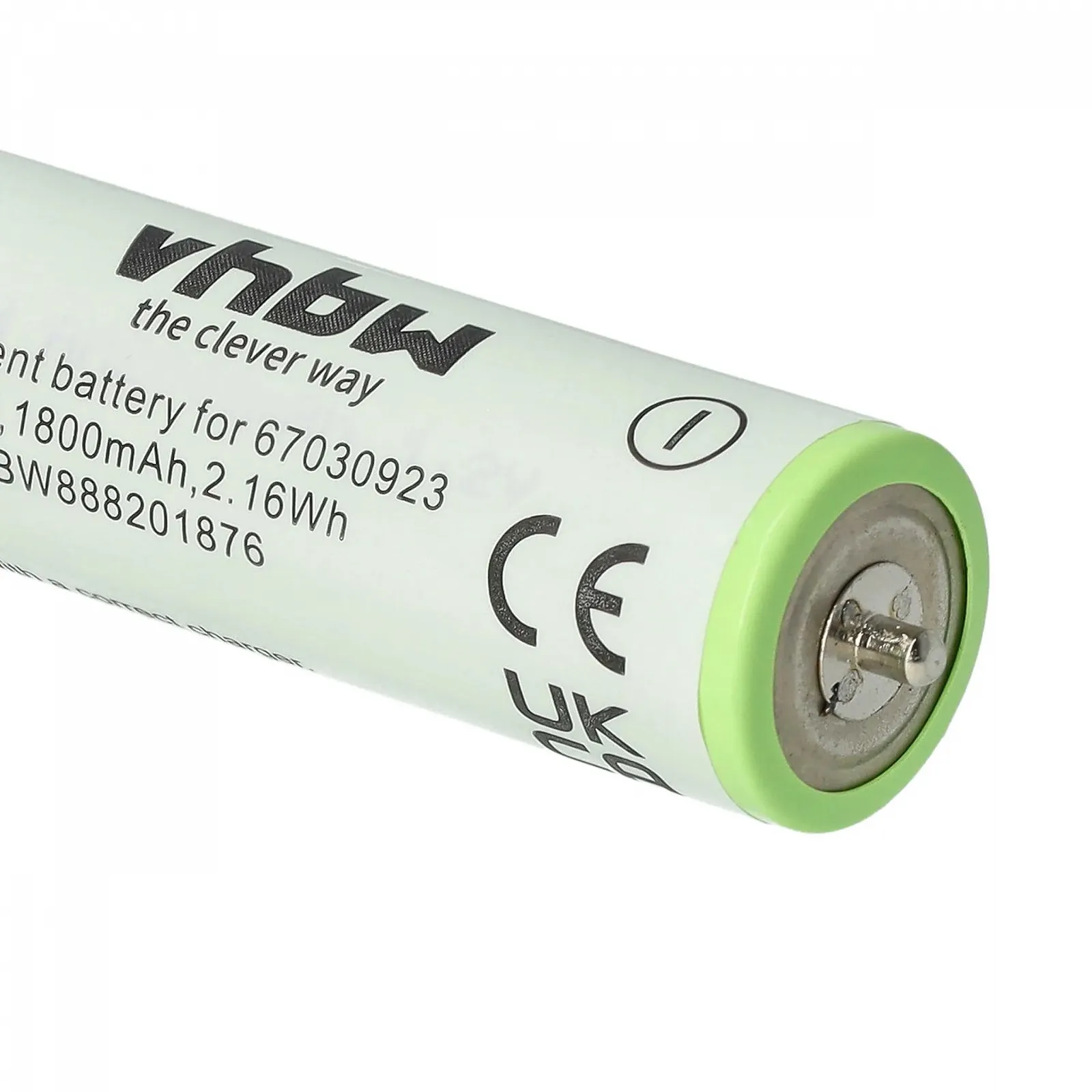 Акумулятор vhbw Braun 150 195s 3000 3000BT 300BT 3010BT 3010s 3020 1800mAh 1.2V NiMH, фото №7
