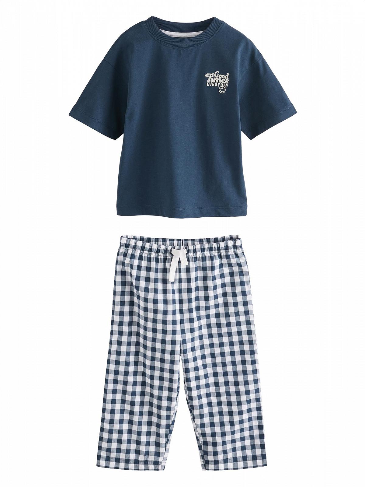 Комплект піжам NEXT 2 шт. з короткими рукавами та довгими штанами, фото №4