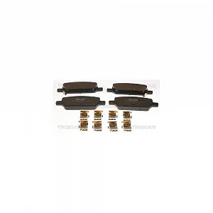 Комплект гальмівних колодок, дискове гальмо TRISCAN 8110 81005 для TESLA, задня вісь - Фото 1