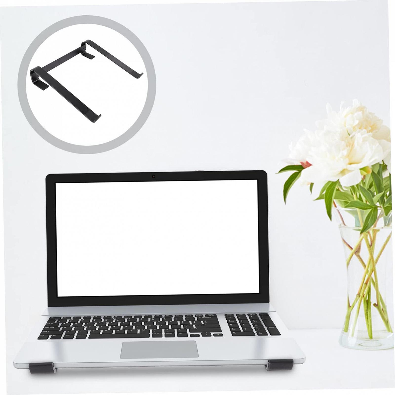 Підставка для ноутбука Veemoon з алюмінієвого сплаву, міцна тримальна конструкція з трикутником для широкої підтримки для використання на столі, фото №9