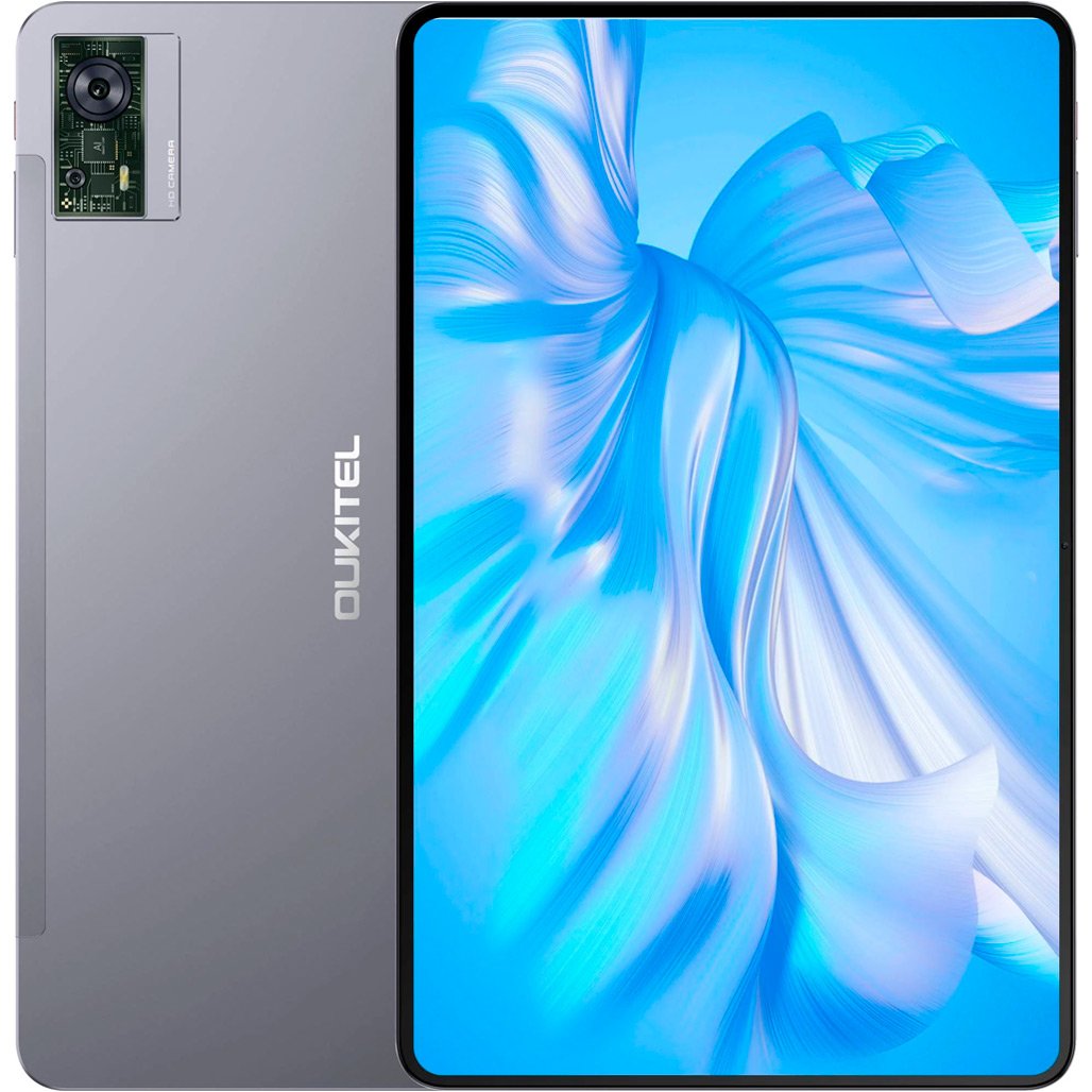 Планшет 12" WUXGA+ Oukitel OT5S 6/256Gb 4G 2-SIM 8 ядер Android 14 8250 mAh Сірий, фото №1