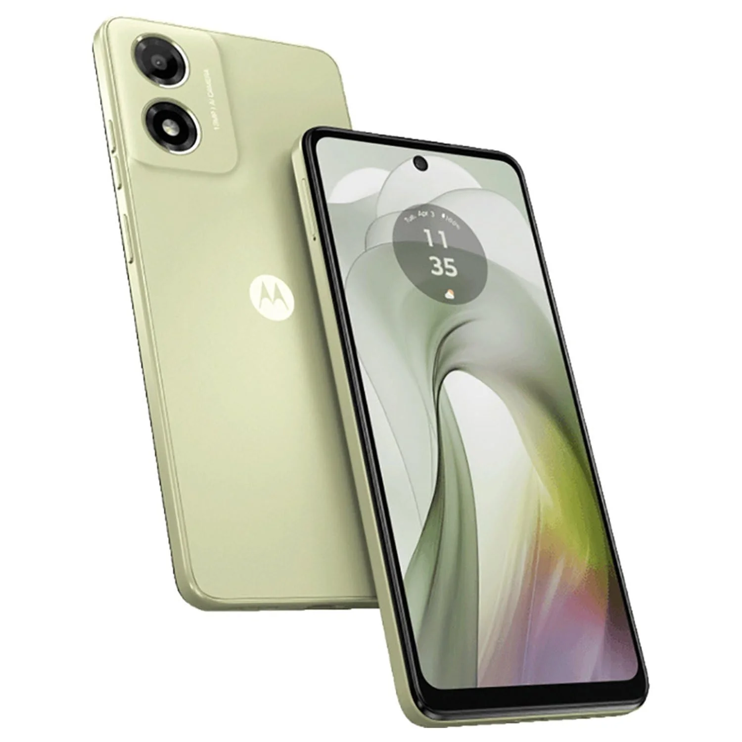 Смартфон Motorola Moto E14 Dual SIM 4G 64 ГБ 2 ГБ RAM 6.5" 90Hz IPS LCD 13 Мп Android 14 (Go Edition) 5000 мАг Pastel Green, фото №1