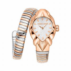 Женские аналоговые кварцевые часы Roberto Cavalli RC5L110M0085 с браслетом из нержавеющей стали - Фото 1