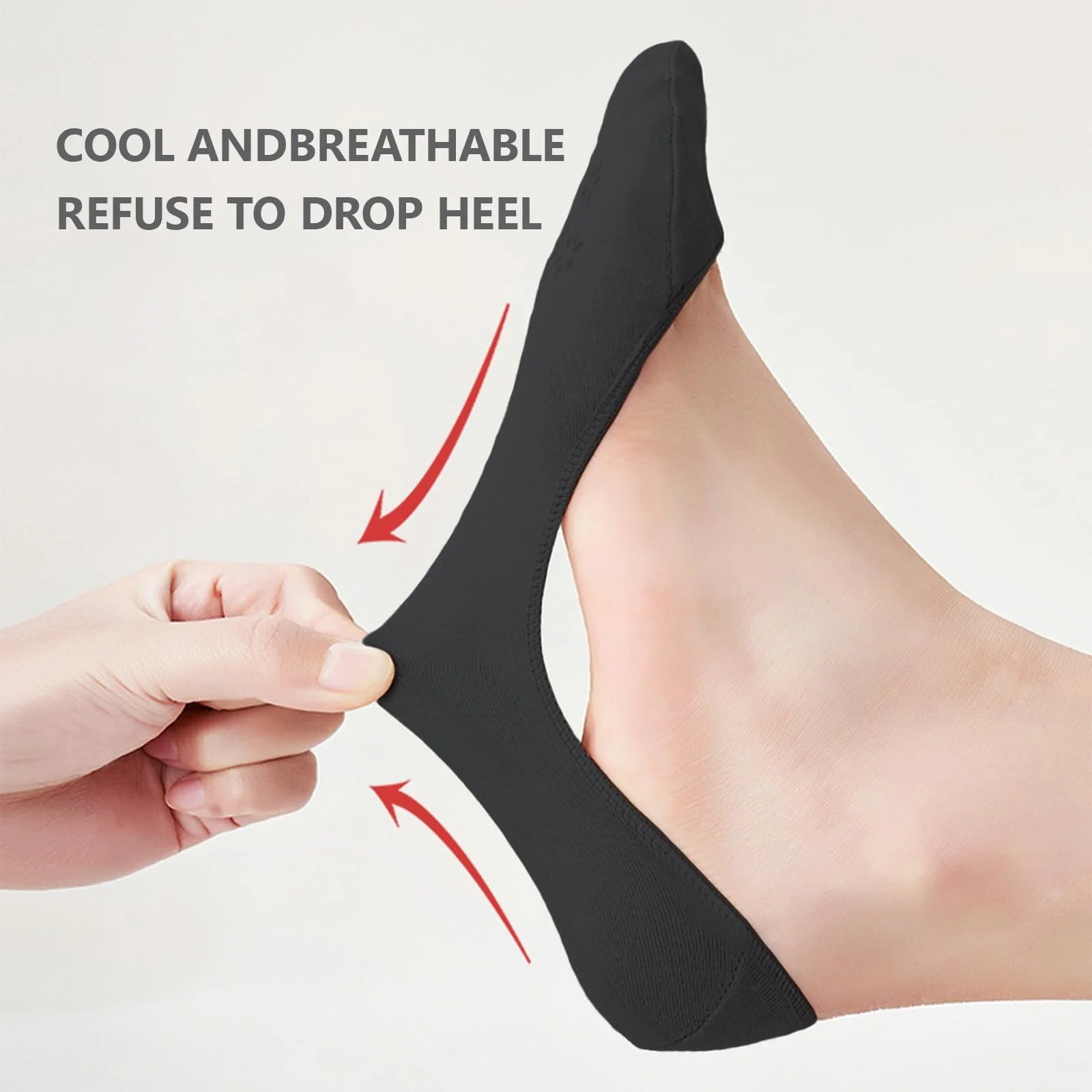 Носки-балетки No Show, 6 пар, фото №3