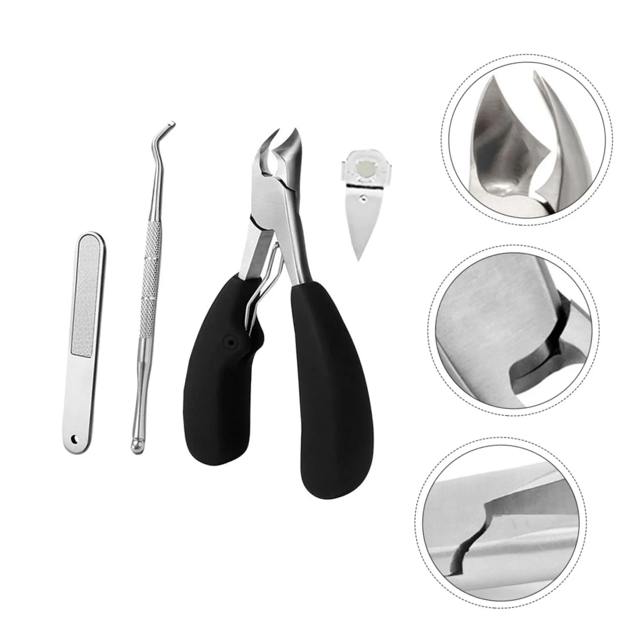 Инструменты для маникюра Healvian, нержавеющая сталь, фото №4