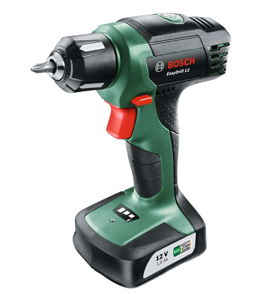 Дрель-шуруповерт Bosch EasyDrill 12 12 В 6 мм 1.5 А·ч, фото №2