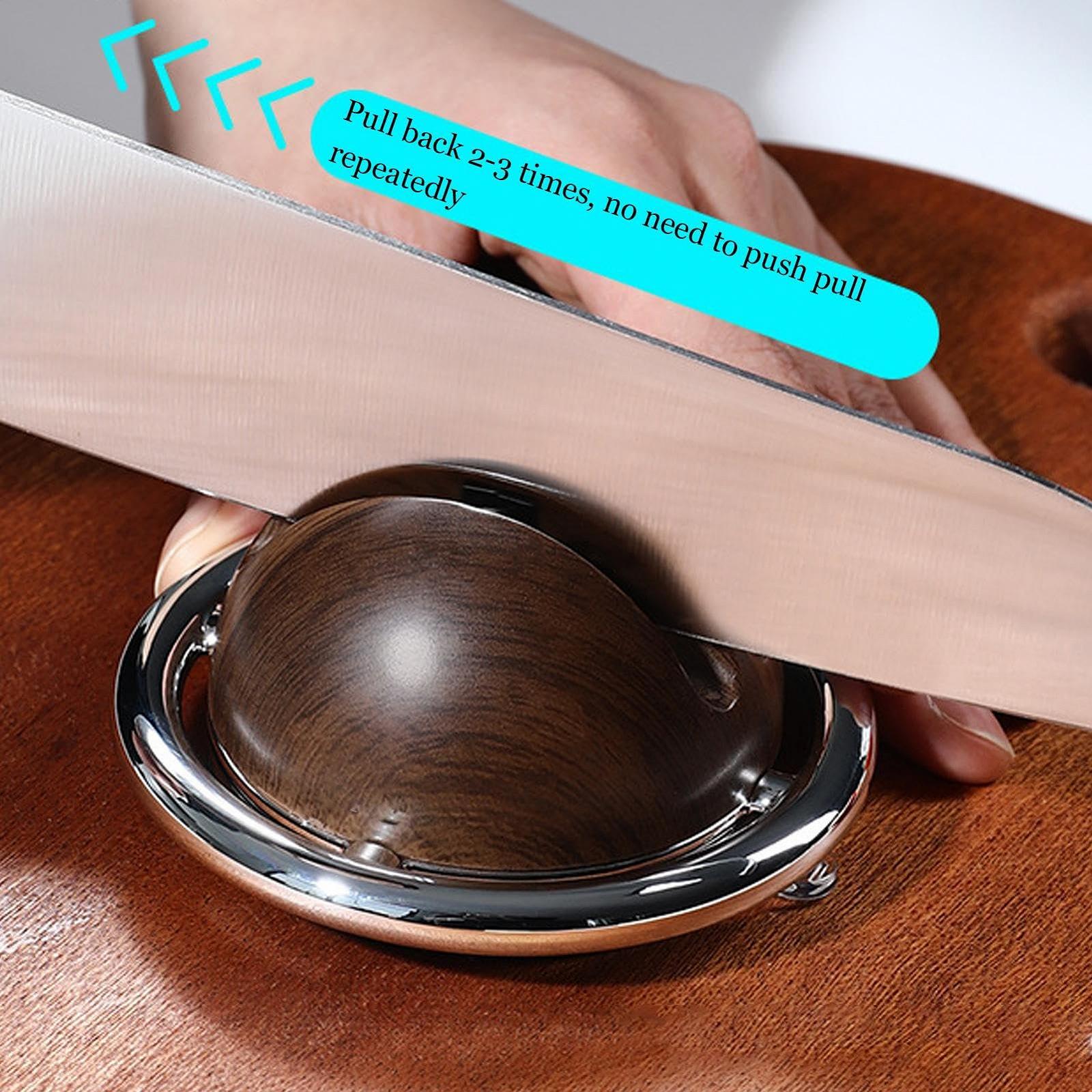 Точилка для кухонных ножей на присоске двухсторонняя, фото №3