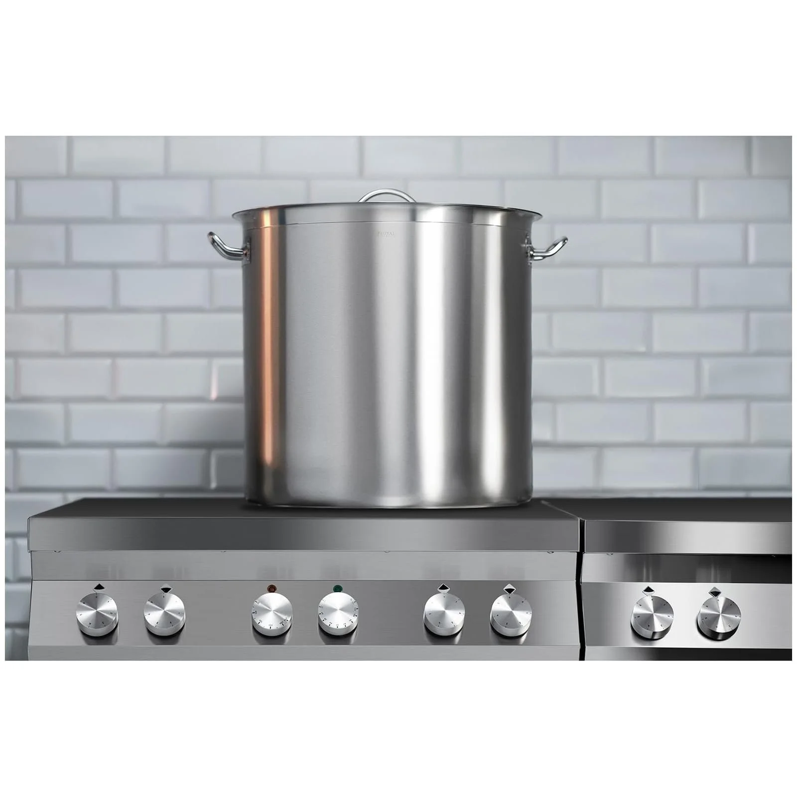 Кастрюля индукционная Royal Catering из нержавеющей стали 70 литров, фото №2 Кастрюля индукционная Royal Catering из нержавеющей стали 70 литров, фото №2