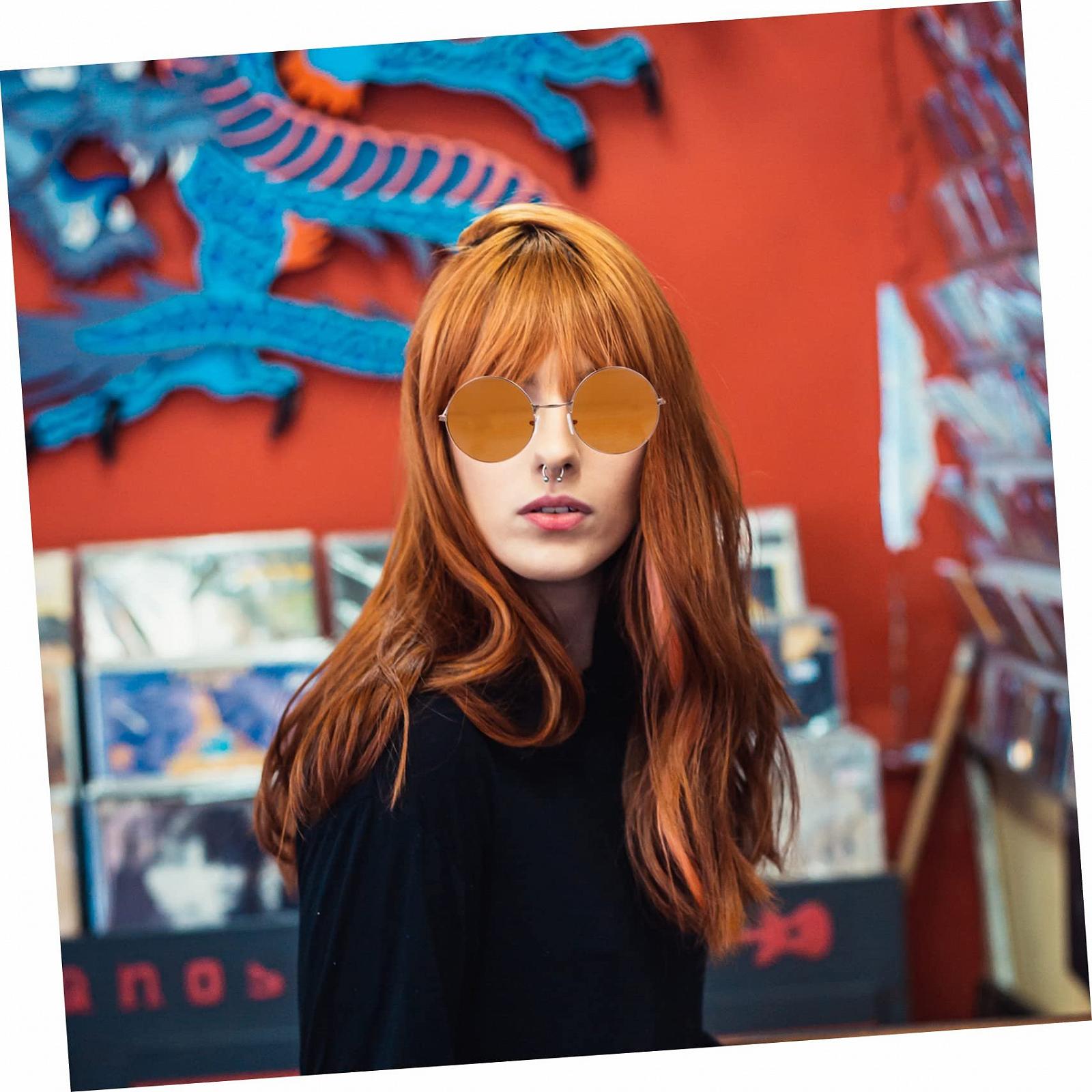 Сонцезахисні окуляри круглі PACKOVE Набір з 6 шт. Різні кольори, фото №7